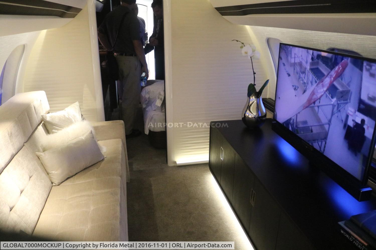 GLOBAL7000MOCKUP, 2014 Bombardier Global 7000 (mock up) C/N 0000, NBAA Orlando 2016