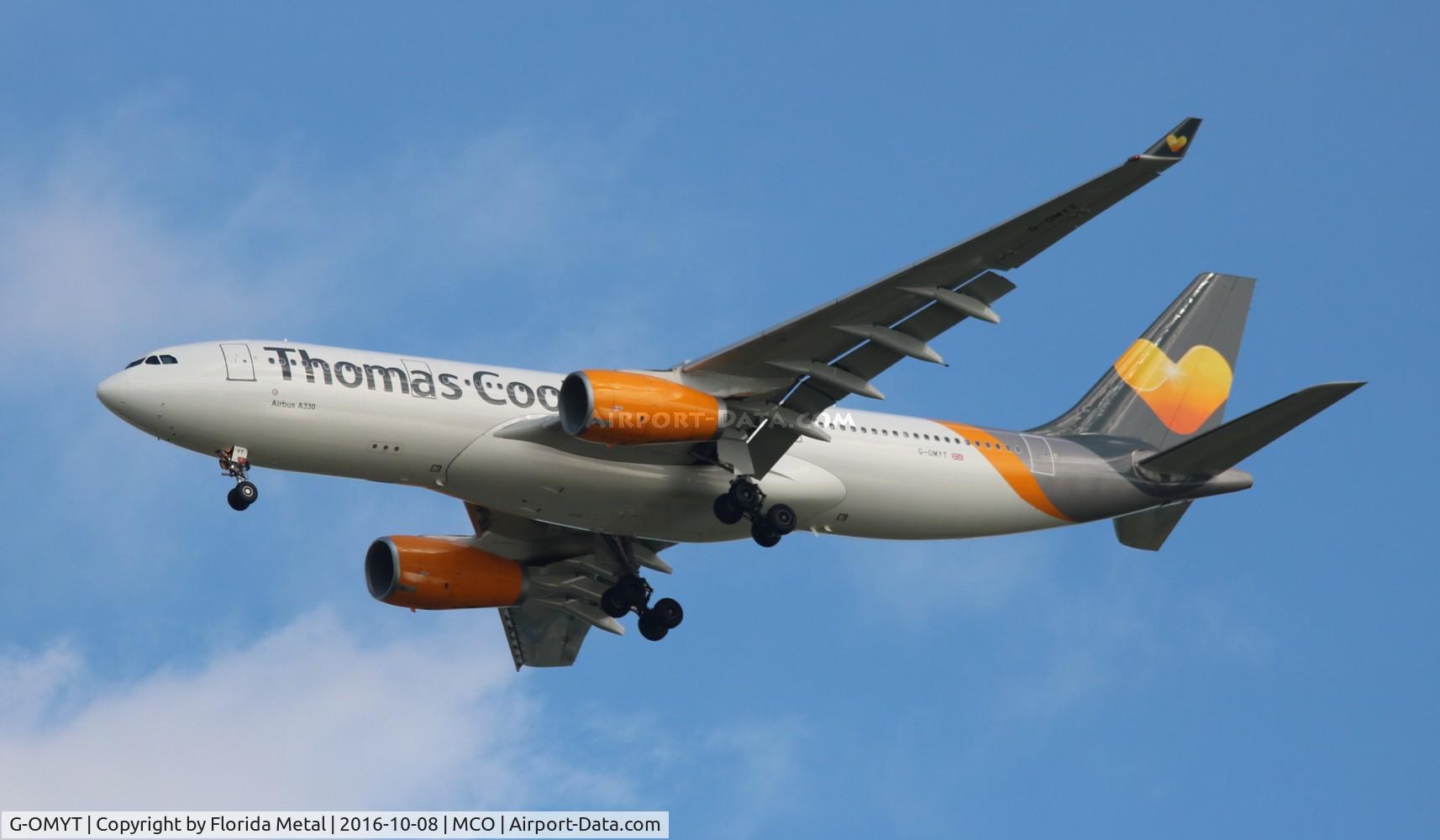 G-OMYT, 1999 Airbus A330-243 C/N 301, Thomas Cook