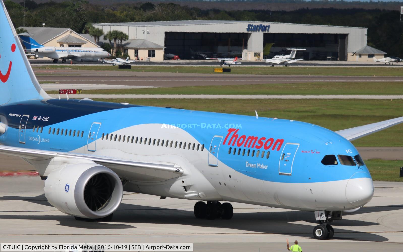 G-TUIC, 2013 Boeing 787-8 Dreamliner C/N 34424, TUI 787-8