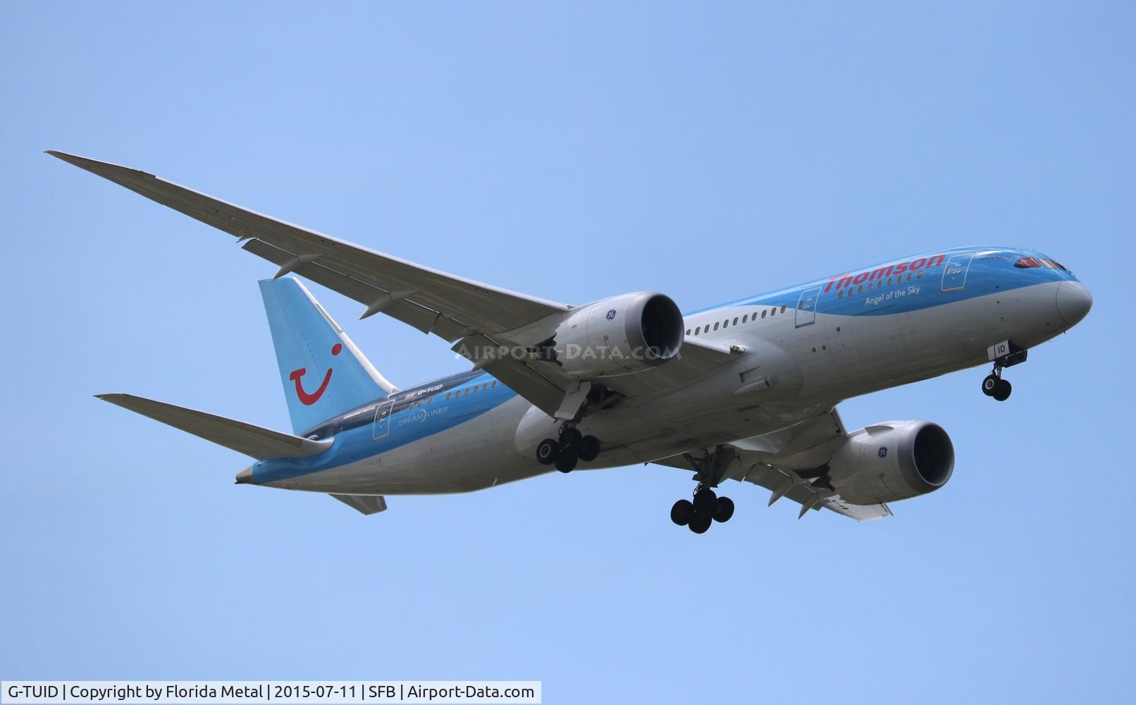 G-TUID, 2013 Boeing 787-8 Dreamliner C/N 36424, TUI 787-8