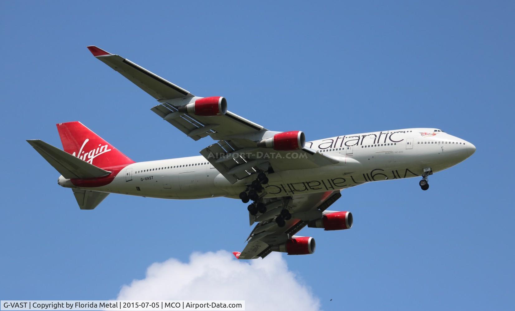 G-VAST, 1997 Boeing 747-41R C/N 28757, Virgin Atlantic