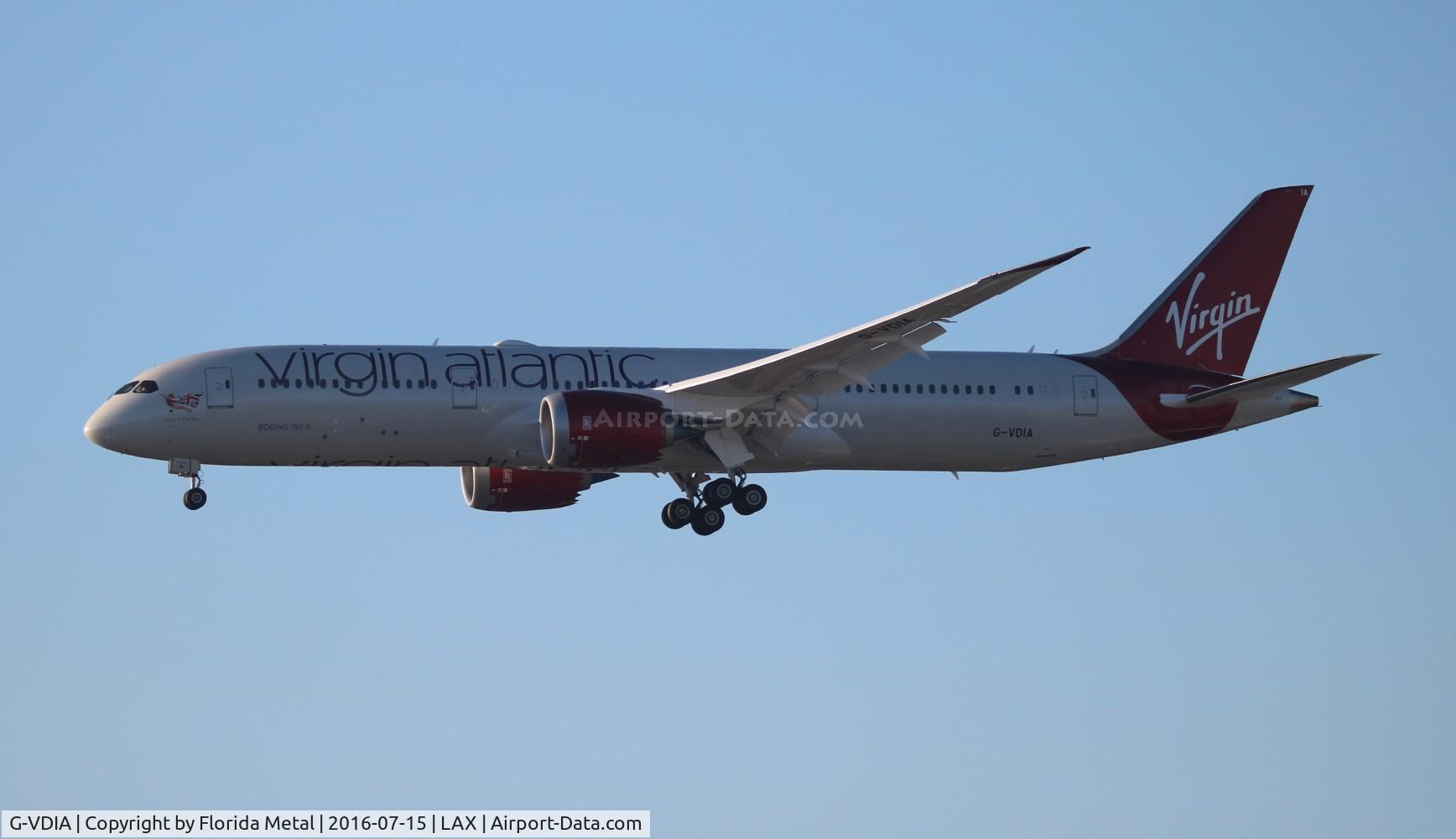 G-VDIA, 2016 Boeing 787-9 Dreamliner Dreamliner C/N 37975, Virgin Atlantic
