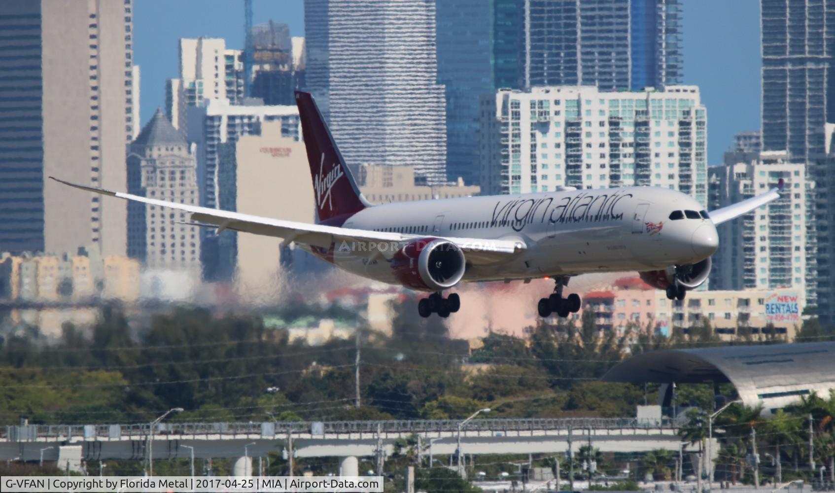 G-VFAN, 2016 Boeing 787-9 Dreamliner C/N 37977, Virgin