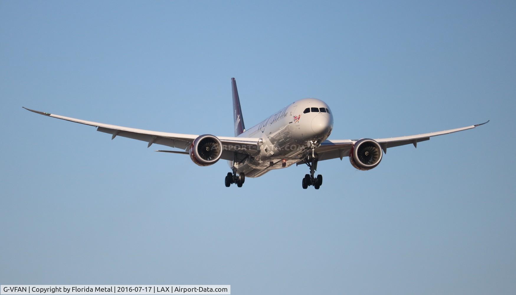 G-VFAN, 2016 Boeing 787-9 Dreamliner C/N 37977, Virgin