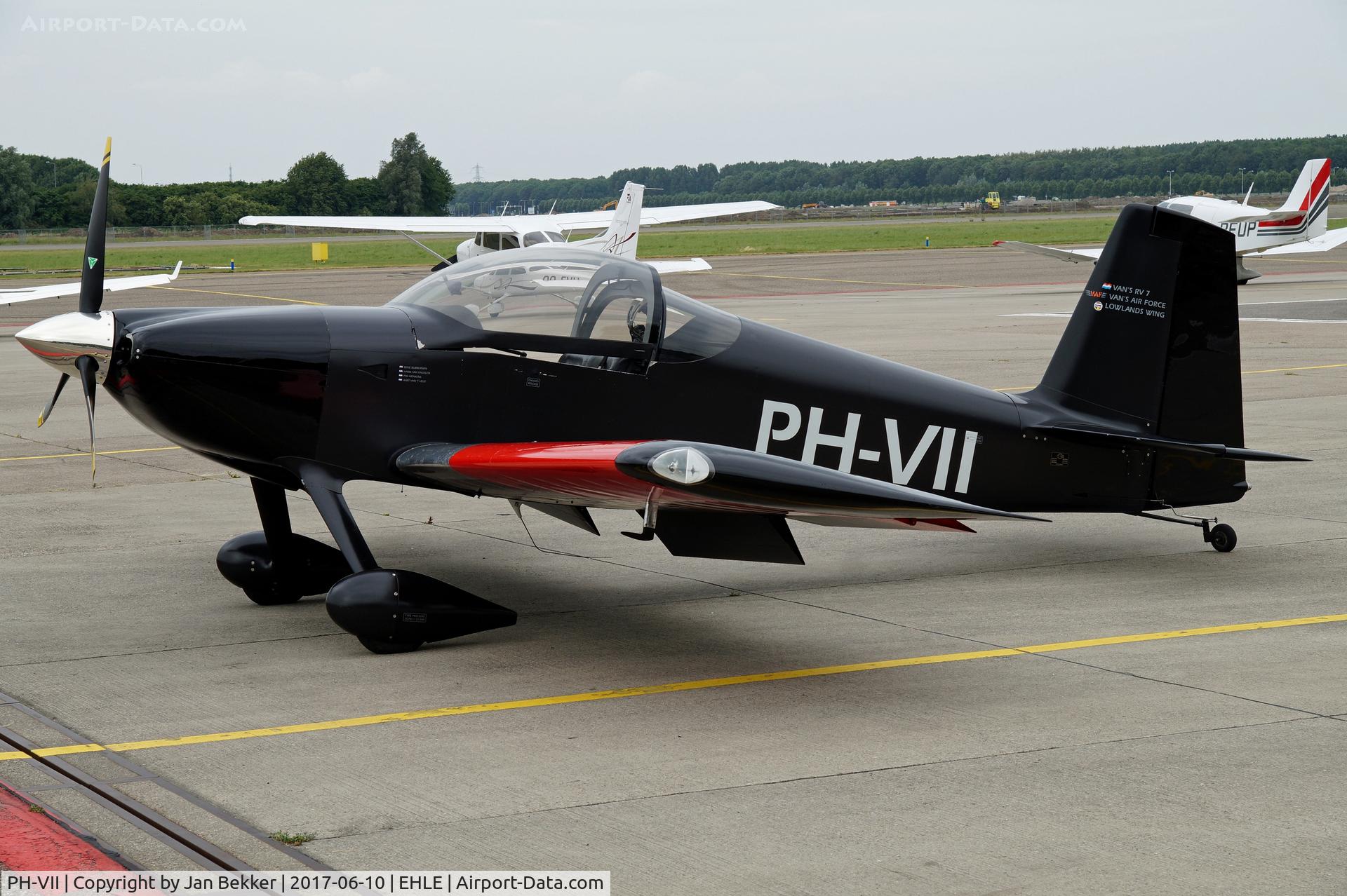 PH-VII, 2007 Vans RV-7 C/N 71681, Lelystad Airport