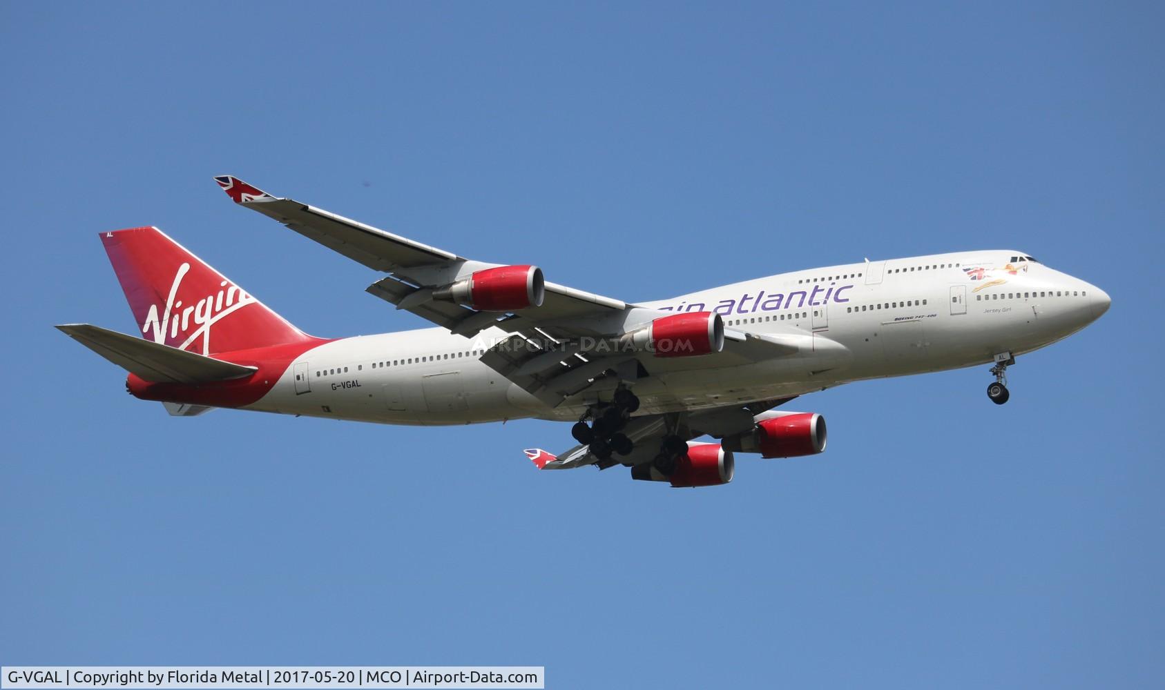 G-VGAL, 2001 Boeing 747-443 C/N 32337, Virgin