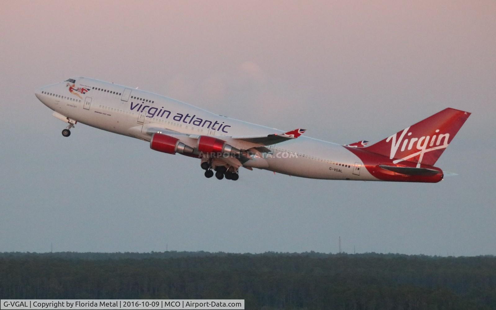 G-VGAL, 2001 Boeing 747-443 C/N 32337, Virgin