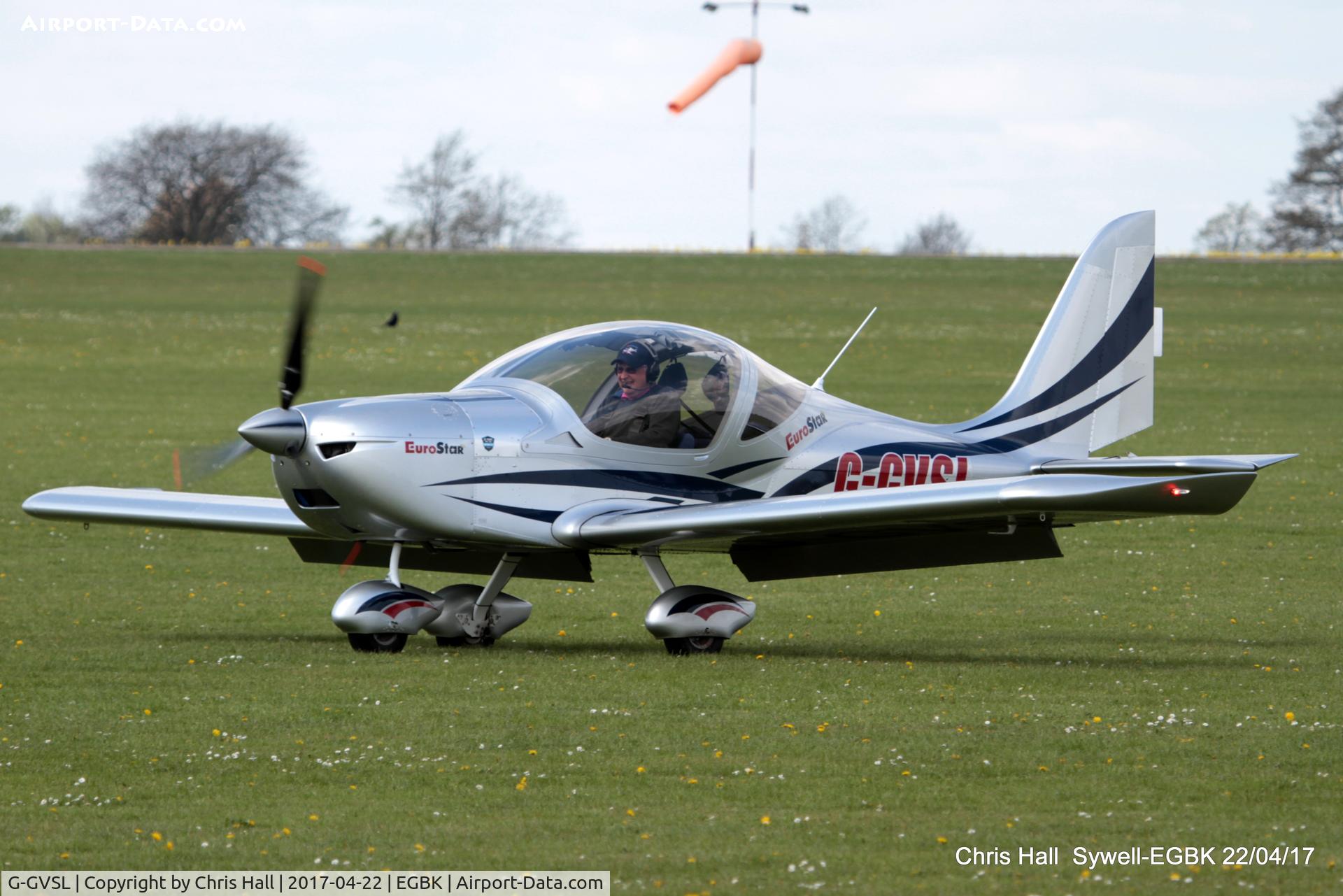 G-GVSL, 2014 Evektor-Aerotechnik EV-97 Eurostar SL C/N LAA 315B-15288, at the EV-97 fly in. Sywell