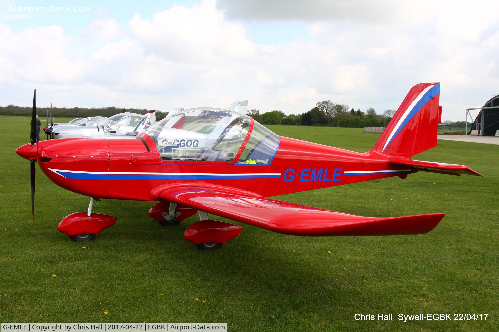 G-EMLE, 2004 Aerotechnik EV-97 Eurostar C/N PFA 315-14251, at the EV-97 fly in. Sywell