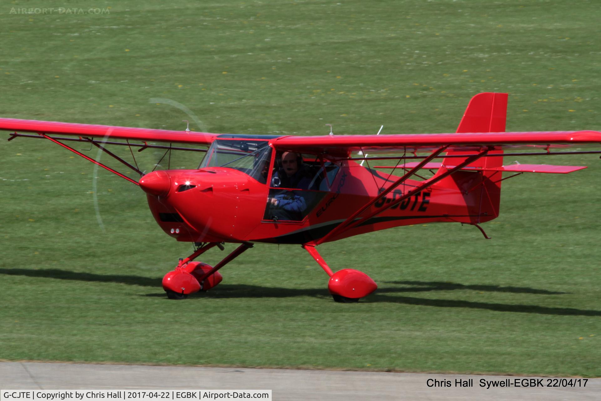 G-CJTE, 2017 Aeropro Eurofox 3K C/N 50917, at Sywell