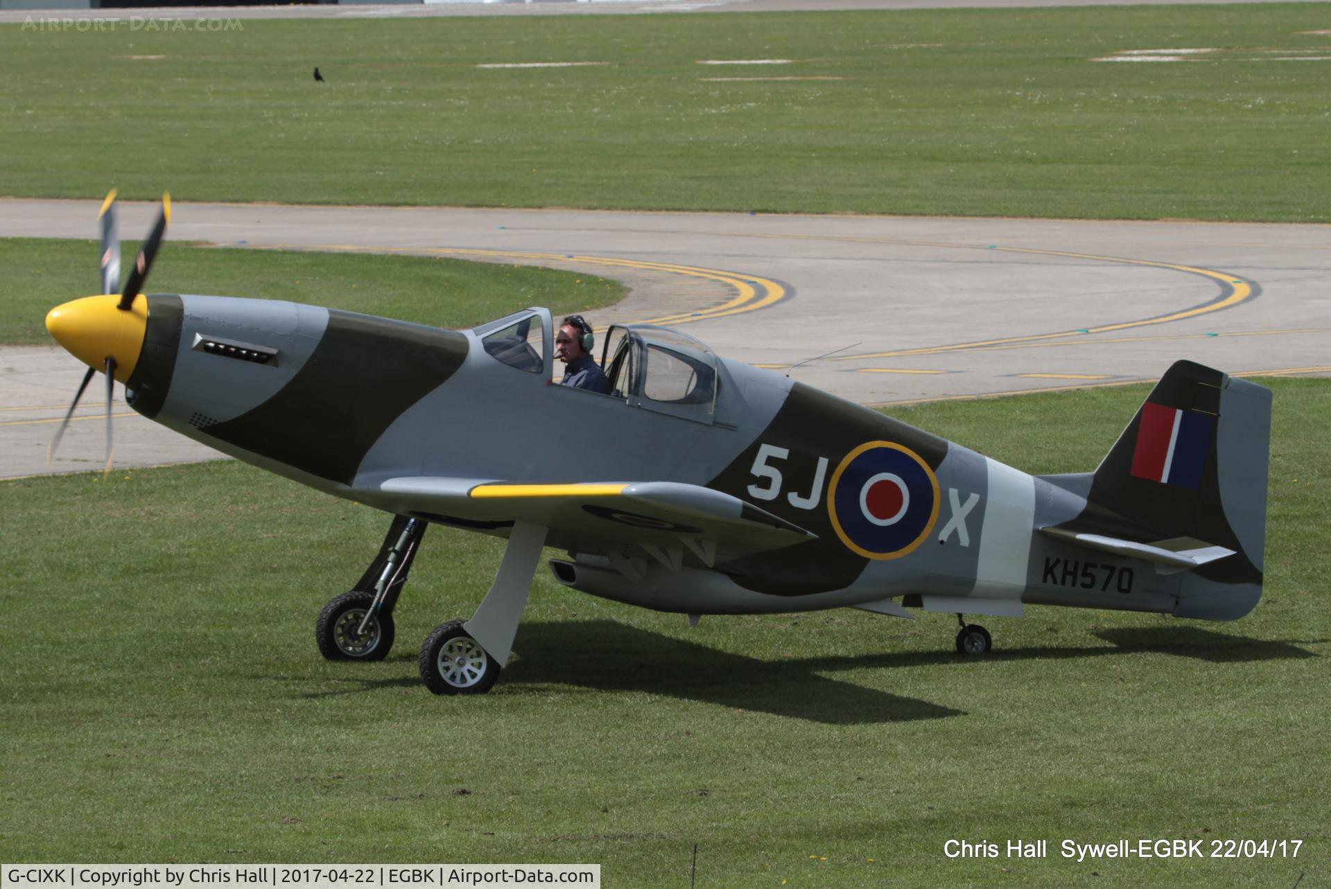 G-CIXK, 2016 Titan T-51 Mustang C/N LAA 355-15207, at Sywell