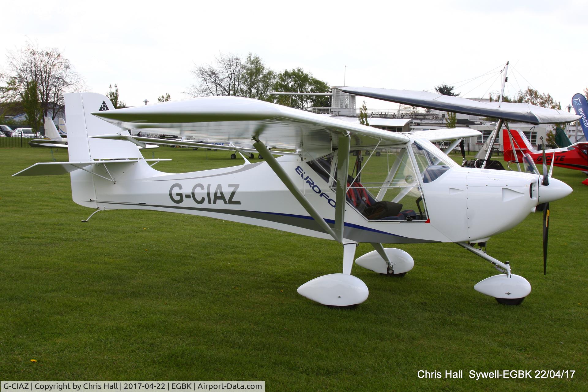G-CIAZ, 2013 Aeropro Eurofox 912(1) C/N BMAA/HB/631, at Sywell