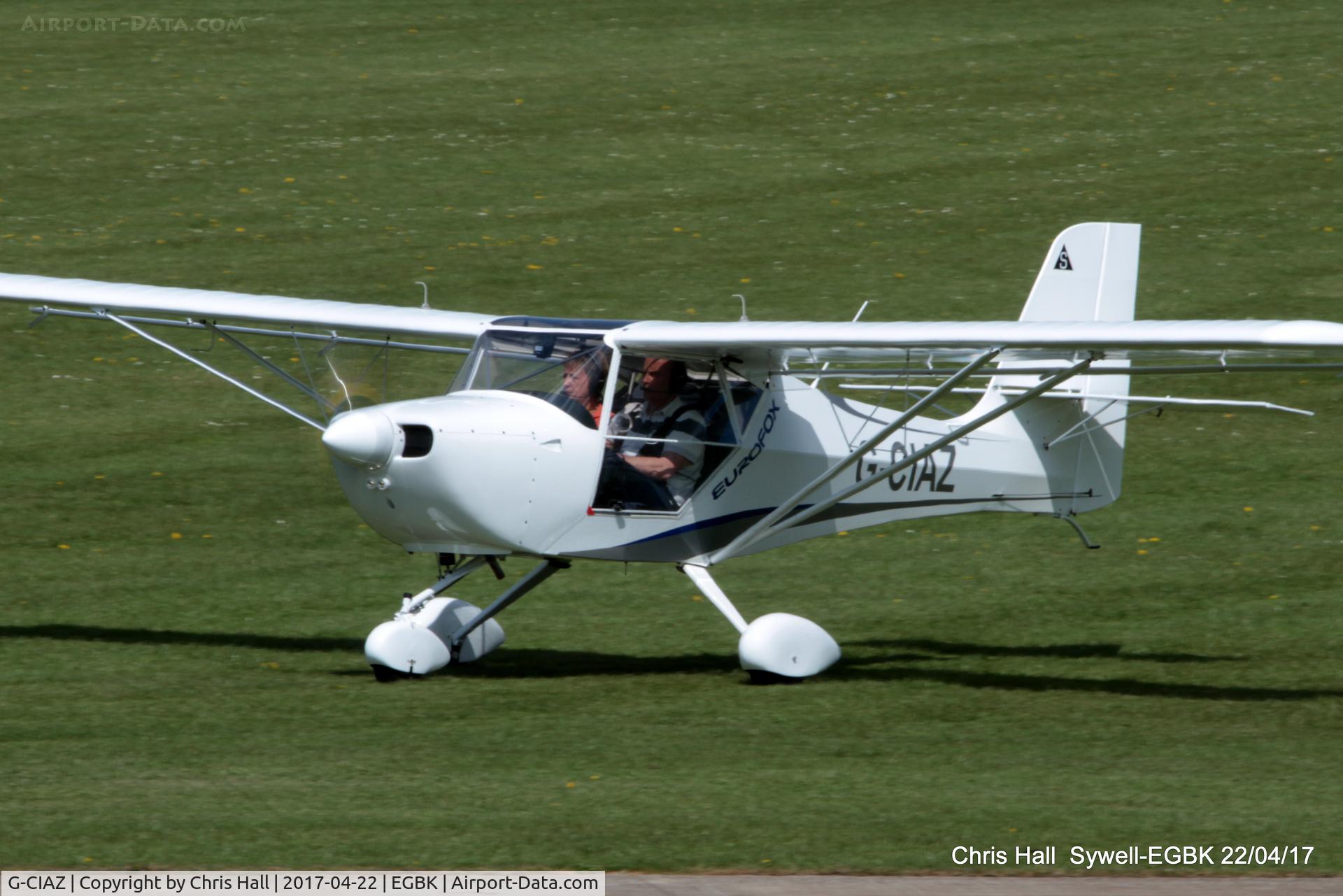 G-CIAZ, 2013 Aeropro Eurofox 912(1) C/N BMAA/HB/631, at Sywell