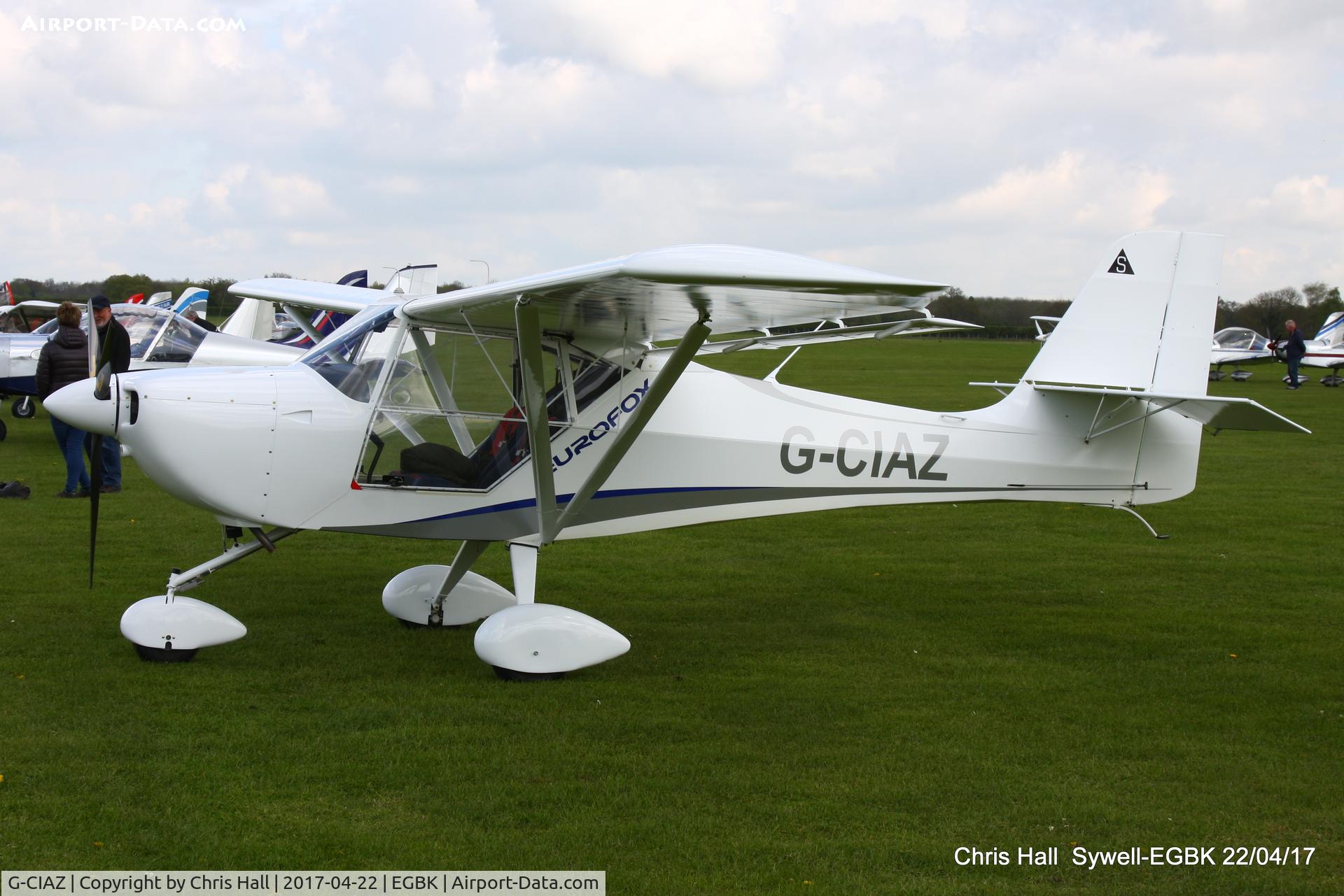 G-CIAZ, 2013 Aeropro Eurofox 912(1) C/N BMAA/HB/631, at Sywell