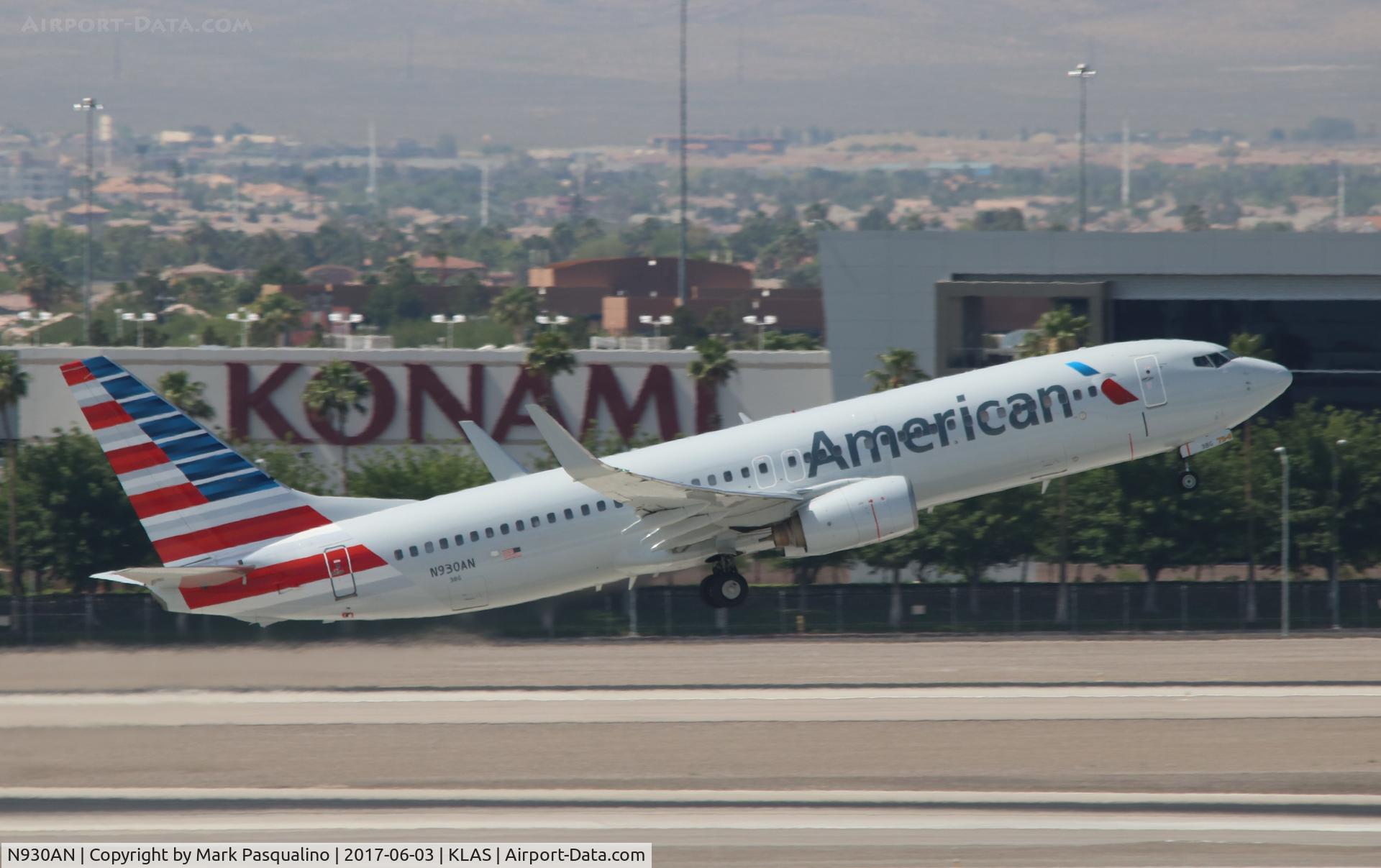 N930AN, 2000 Boeing 737-823 C/N 29529, Boeing 737-800