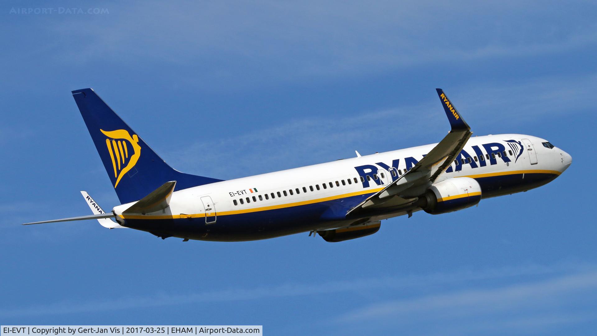 EI-EVT, 2012 Boeing 737-8AS C/N 40315, out on the blue