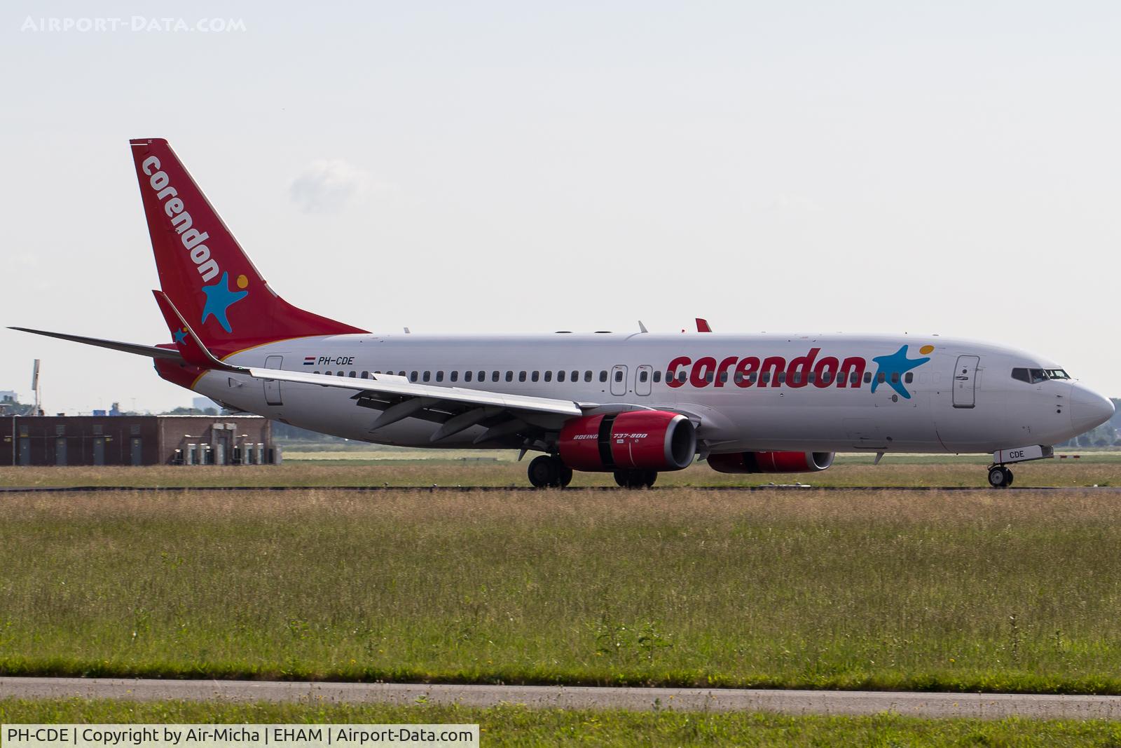 PH-CDE, 2008 Boeing 737-86Q C/N 35795, Corendon Dutch Airlines