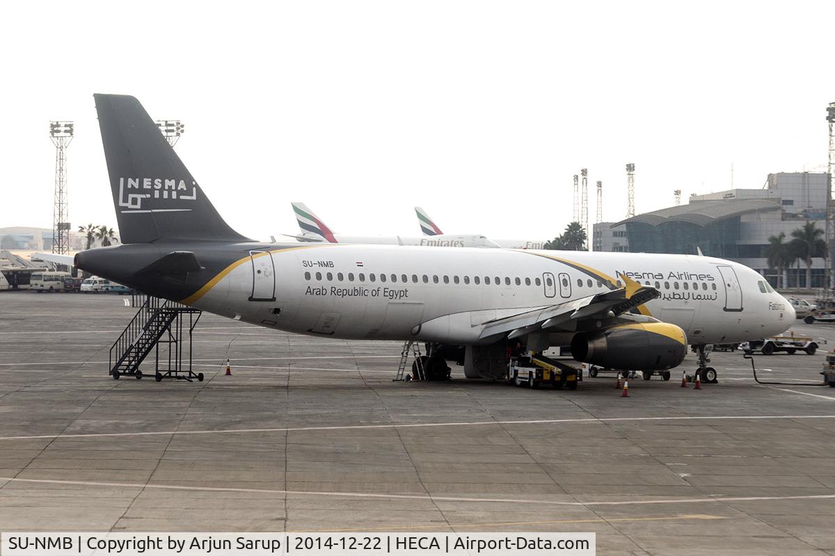 SU-NMB, 2002 Airbus A320-232 C/N 1732, 'Fatima' on the apron at Cairo.