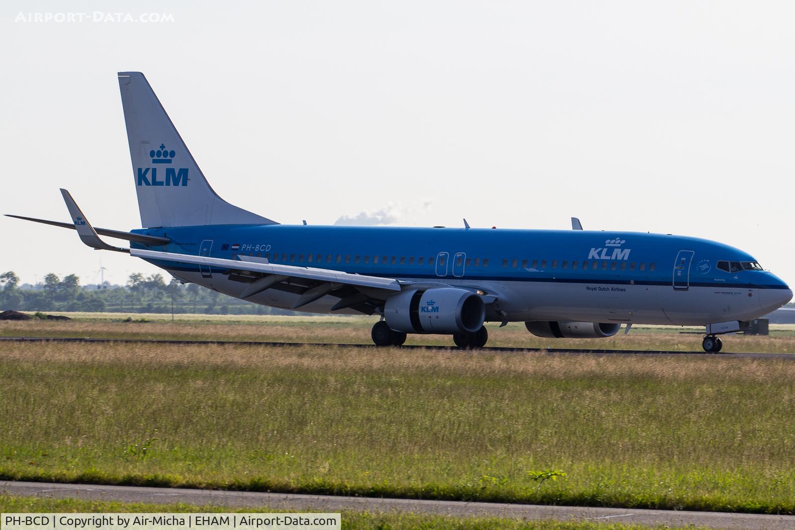 PH-BCD, 2013 Boeing 737-8K2 C/N 42149, KLM Royal Dutch Airlines
