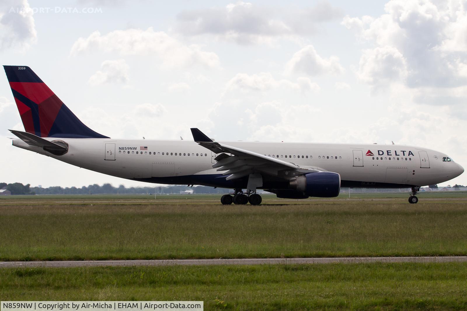 N859NW, 2006 Airbus A330-223 C/N 0722, Delta Air Lines