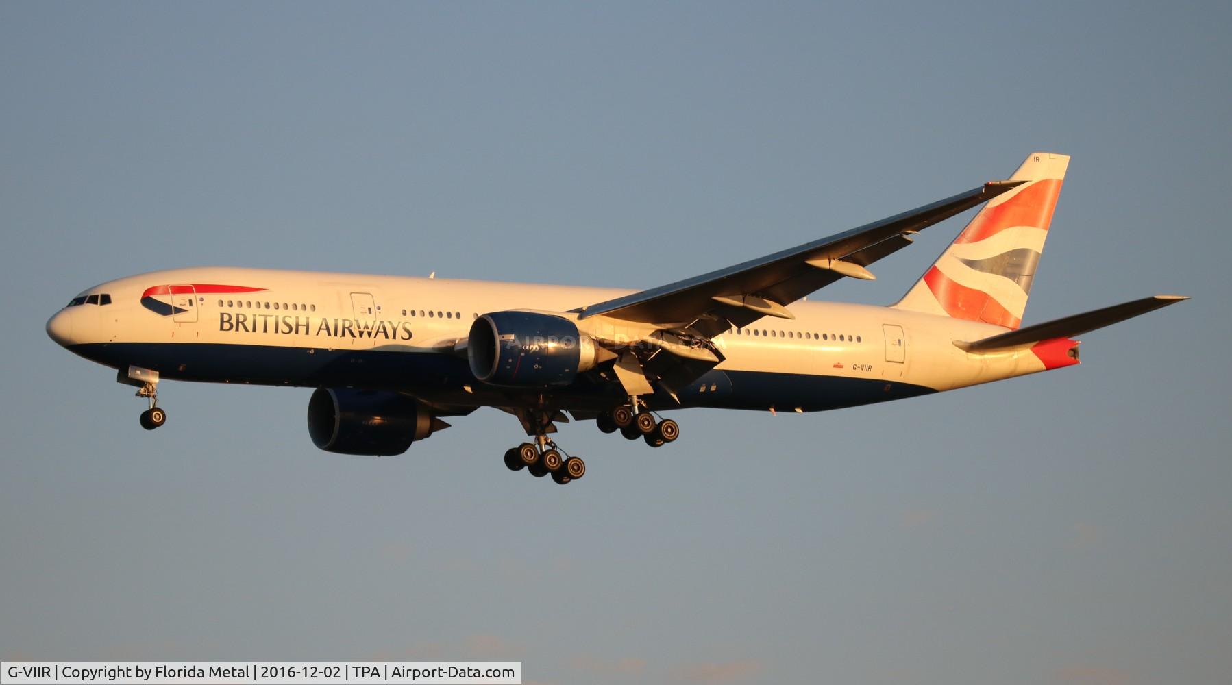 G-VIIR, 1999 Boeing 777-236 C/N 29322, British