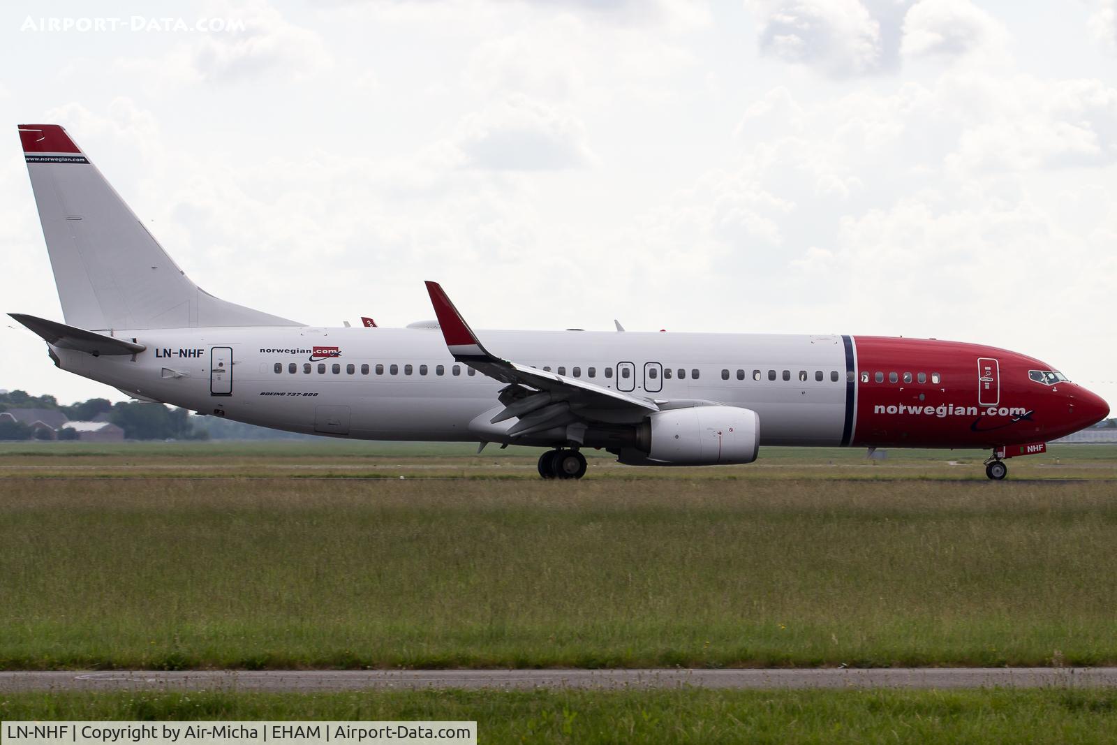 LN-NHF, 2015 Boeing 737-8JP C/N 42075, Norwegian Air Shuttle