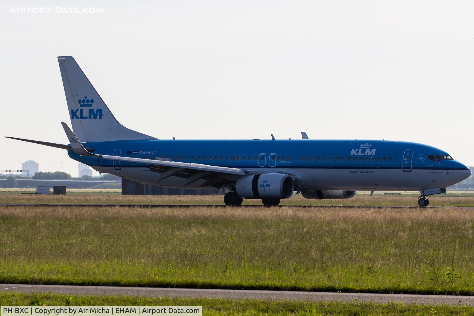 PH-BXC, 1999 Boeing 737-8K2 C/N 29133, KLM Royal Dutch Airlines
