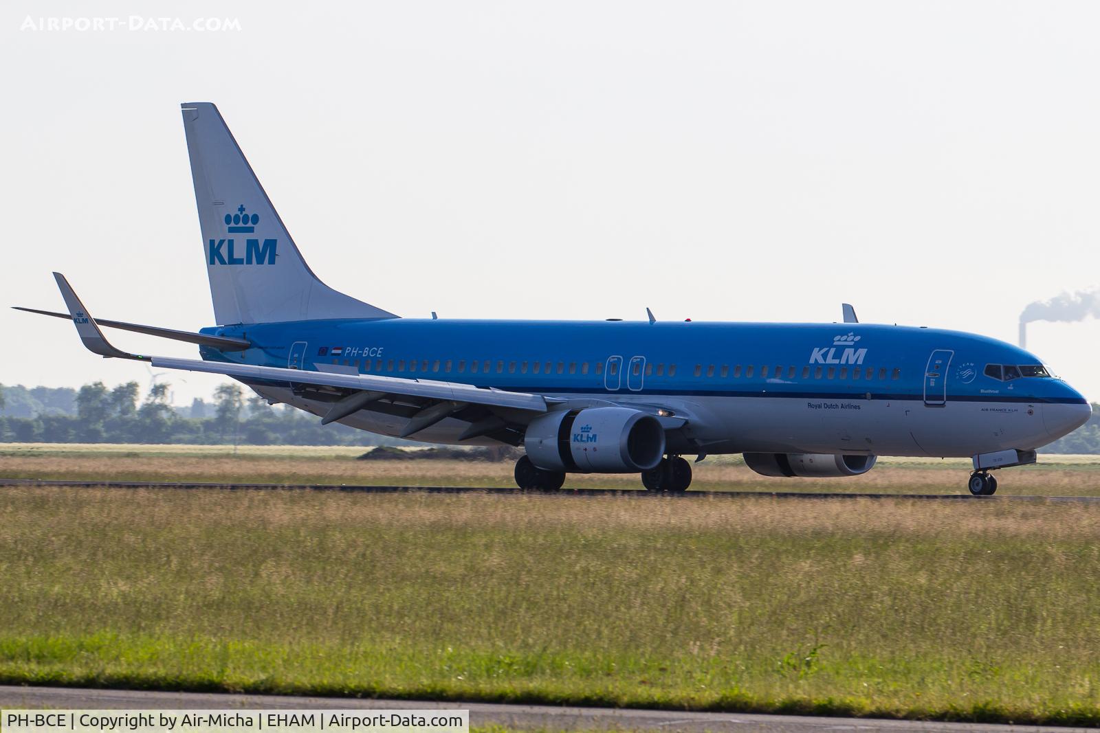 PH-BCE, 2014 Boeing 737-8K2 C/N 42151, KLM Royal Dutch Airlines