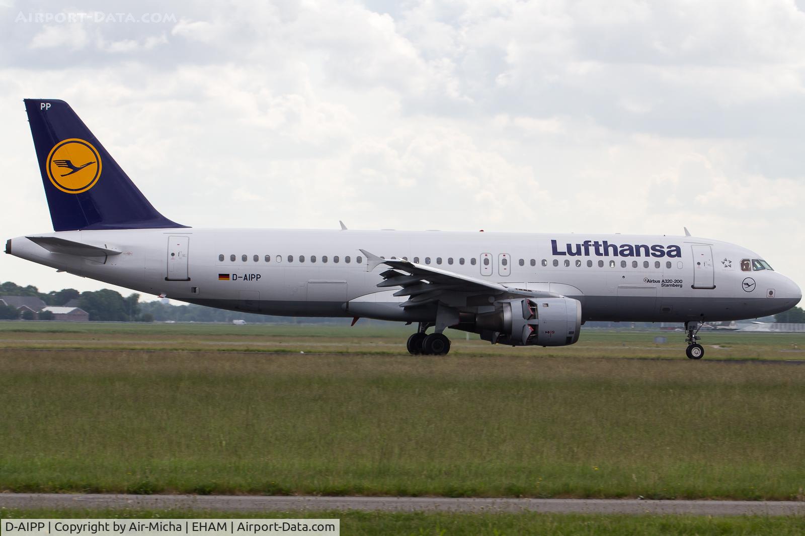 D-AIPP, 1990 Airbus A320-211 C/N 110, Lufthansa