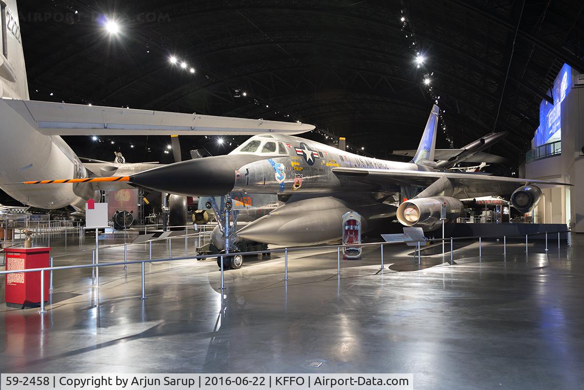 59-2458, 1959 Convair B-58A Hustler C/N 61, On display at the National Museum of the U.S. Air Force.