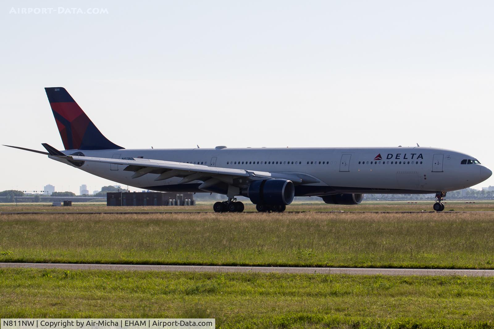 N811NW, 2005 Airbus A330-323 C/N 0690, Delta Air Lines