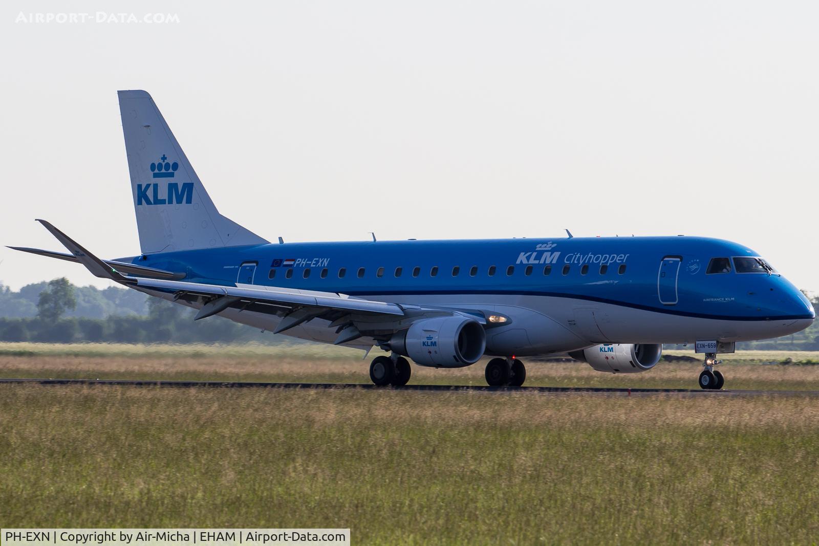 PH-EXN, 2017 Embraer ERJ-175STD (ERJ-170-200) C/N 17000659, KLM Cityhopper