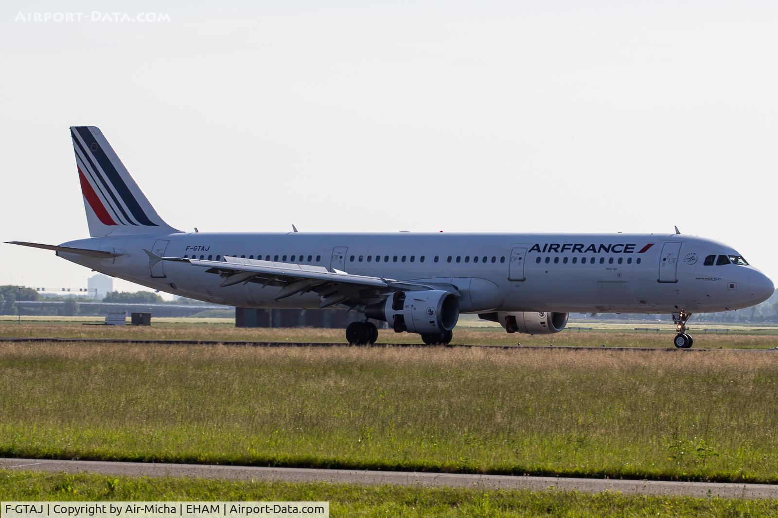 F-GTAJ, 2001 Airbus A321-211 C/N 1476, Air France
