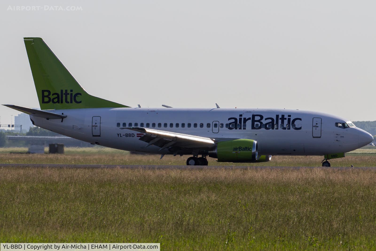 YL-BBD, 1999 Boeing 737-53S C/N 29075, Air Baltic