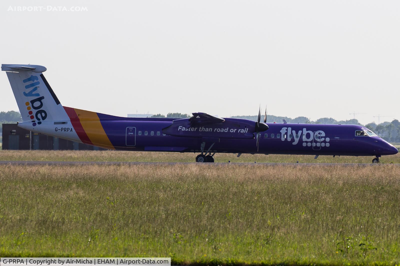 G-PRPA, 2008 De Havilland Canada DHC-8-402 Dash 8 C/N 4187, Flybe