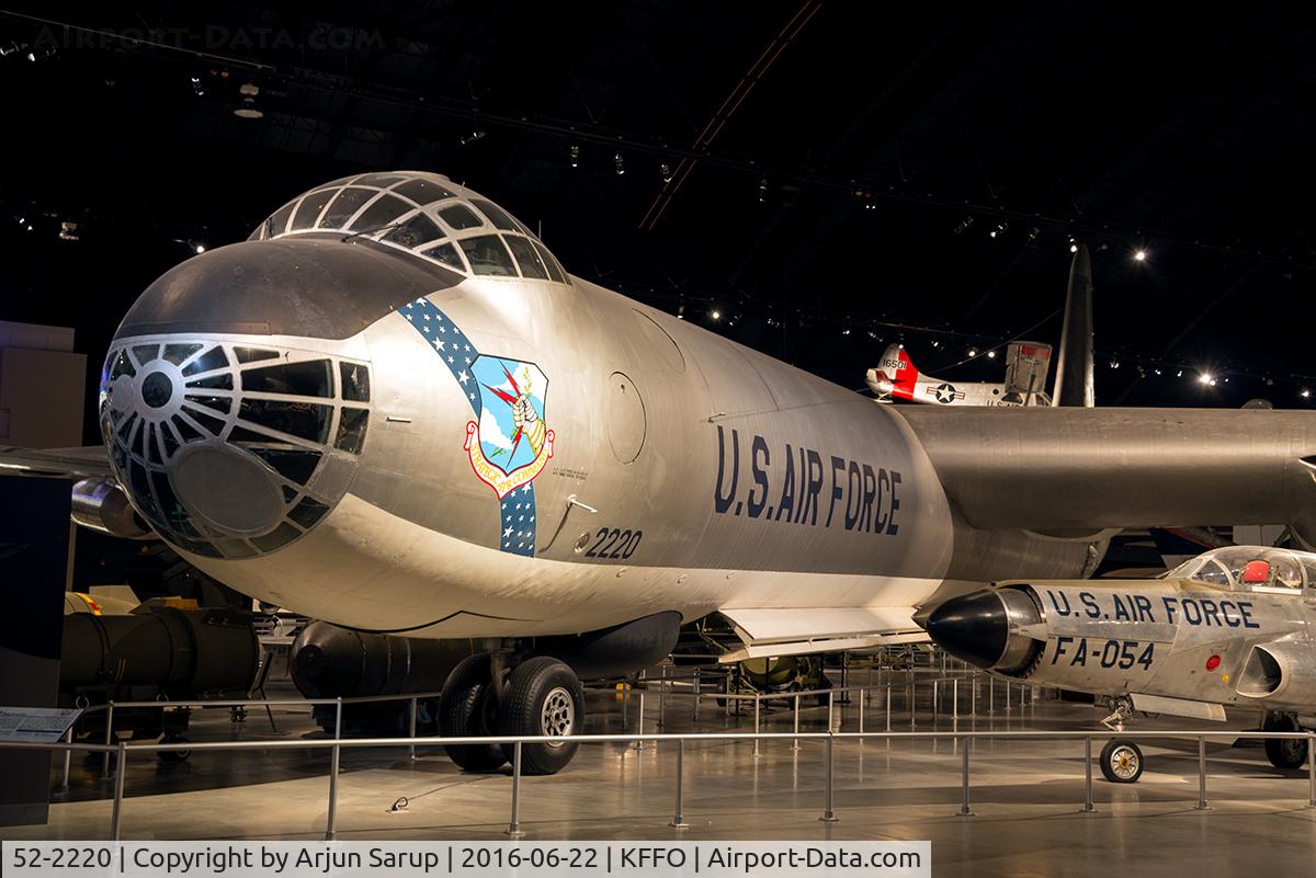52-2220, 1952 Consolidated B-36J-1-CF Peacemaker C/N 361, On display at the National Museum of the U.S. Air Force.