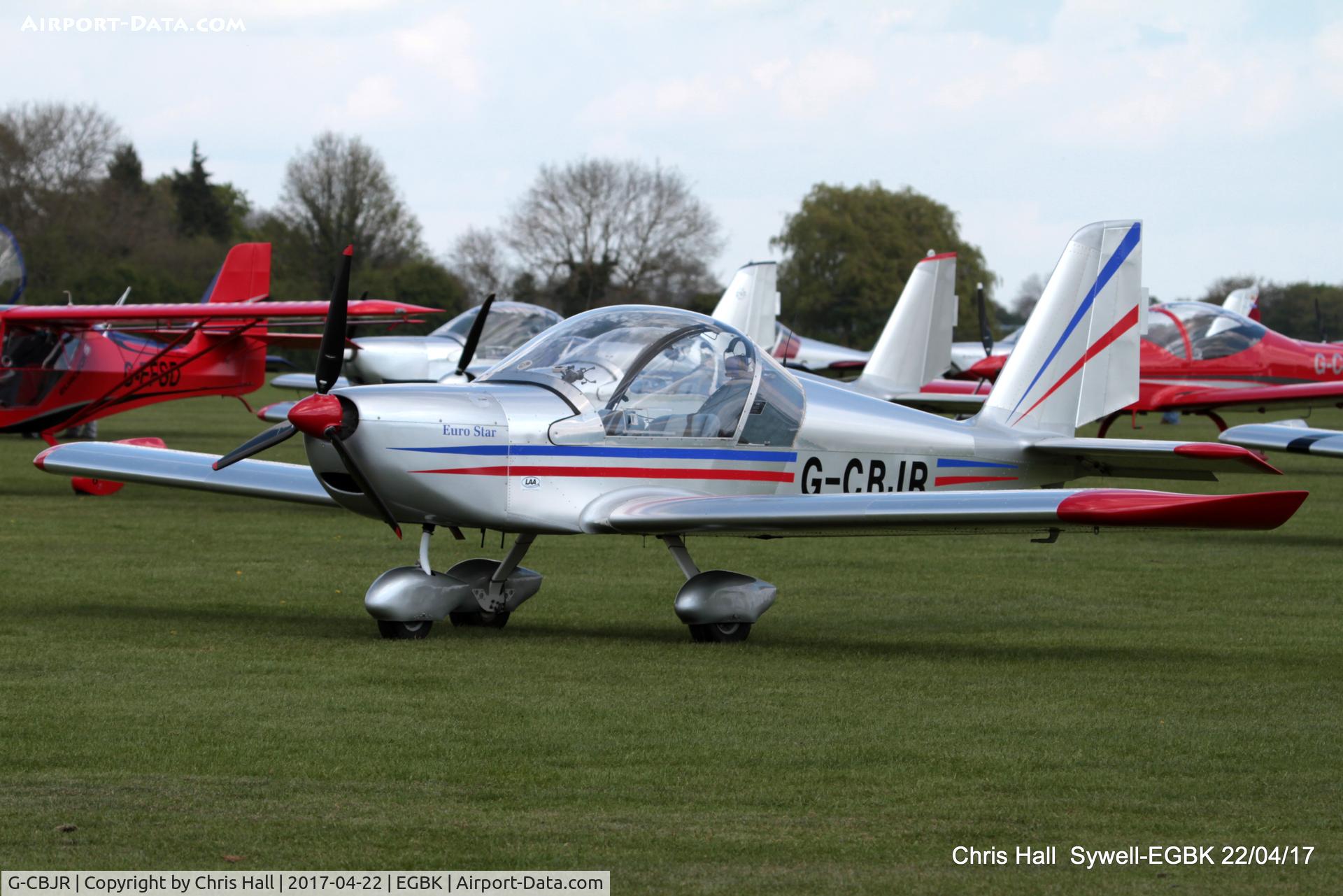 G-CBJR, 2002 Evektor-Aerotechnik EV-97 Eurostar C/N PFA 315-13845, at the EV-97 fly in. Sywell