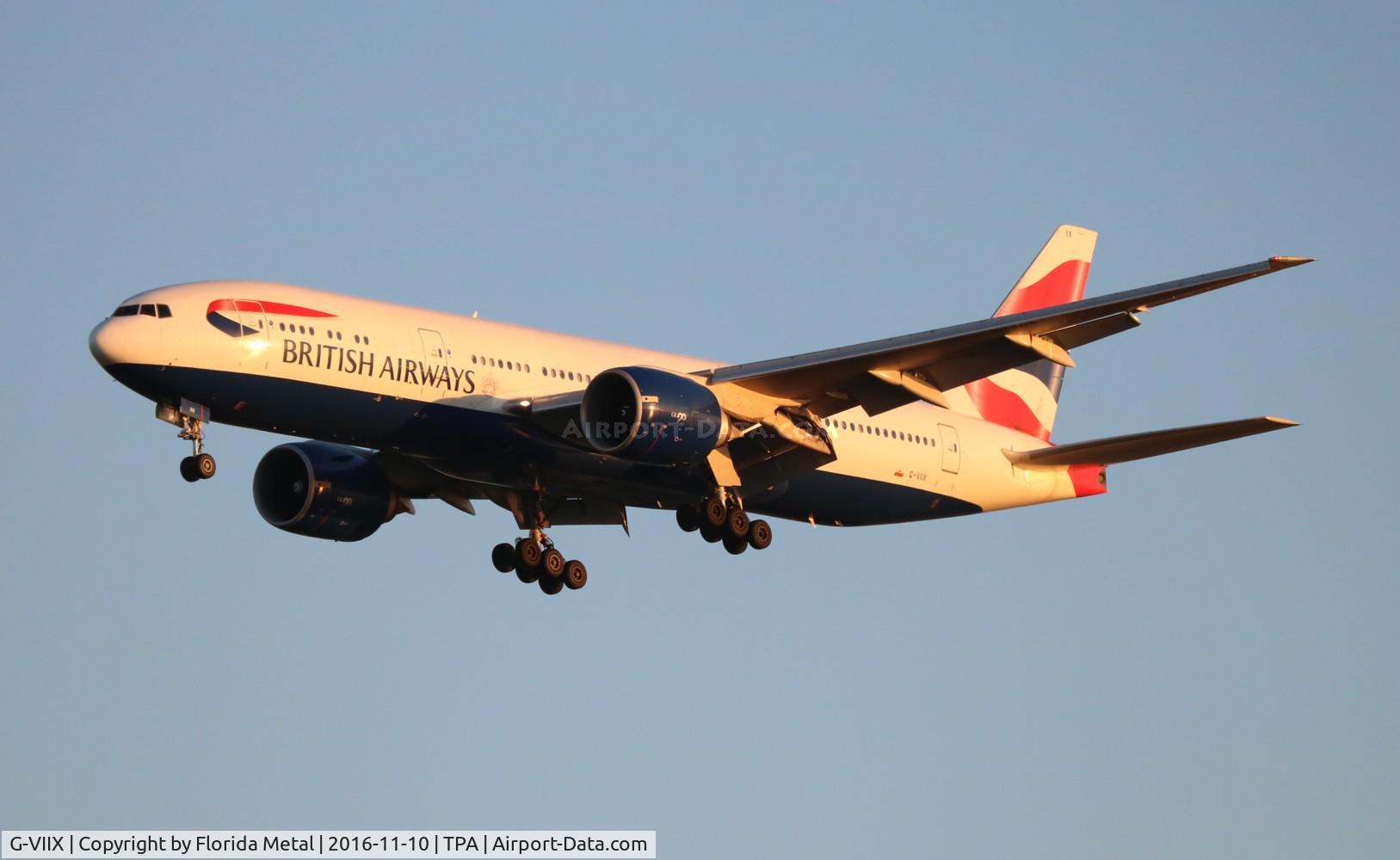 G-VIIX, 1999 Boeing 777-236 C/N 29966, British