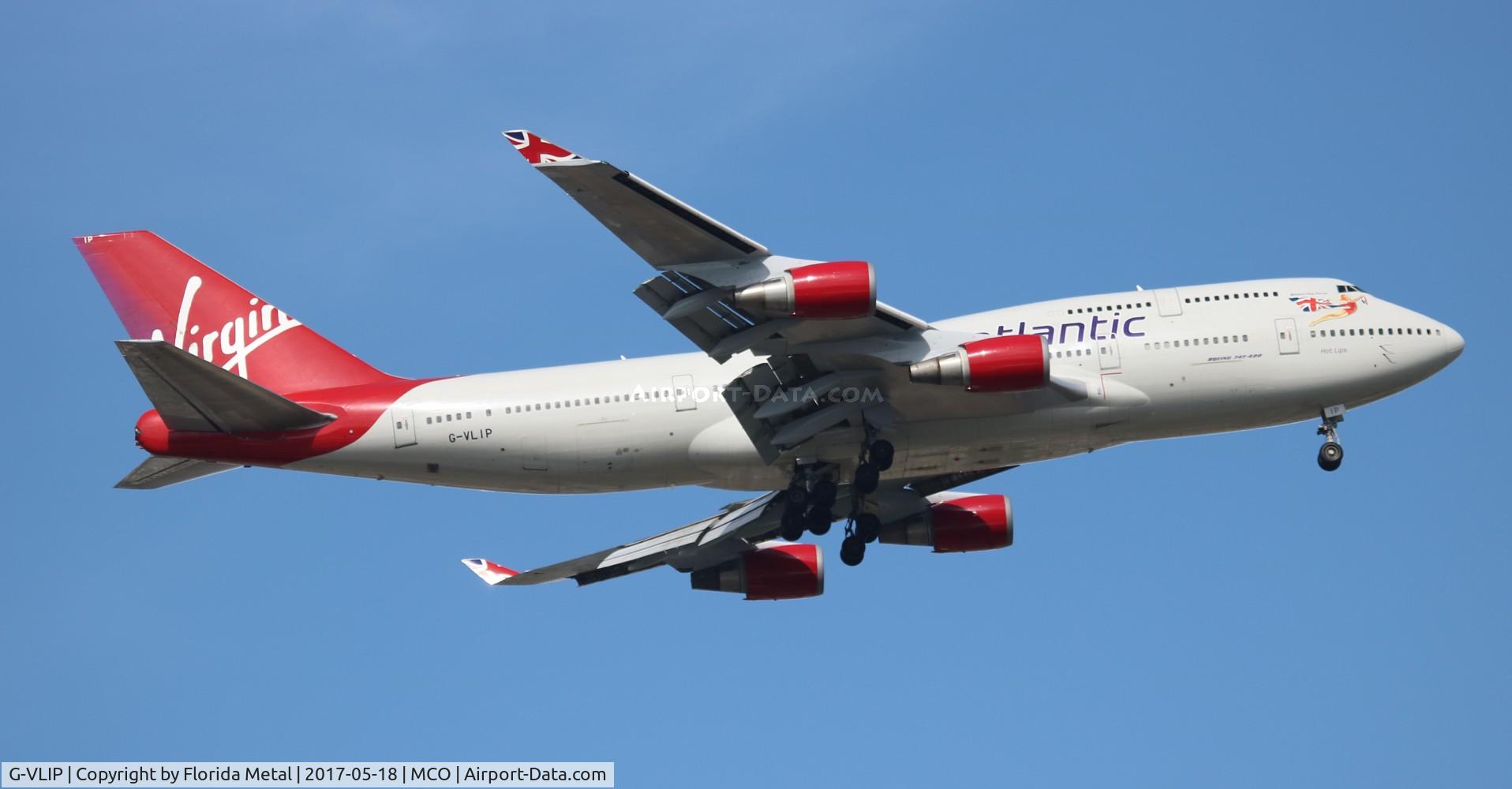 G-VLIP, 2001 Boeing 747-443 C/N 32338, Virgin