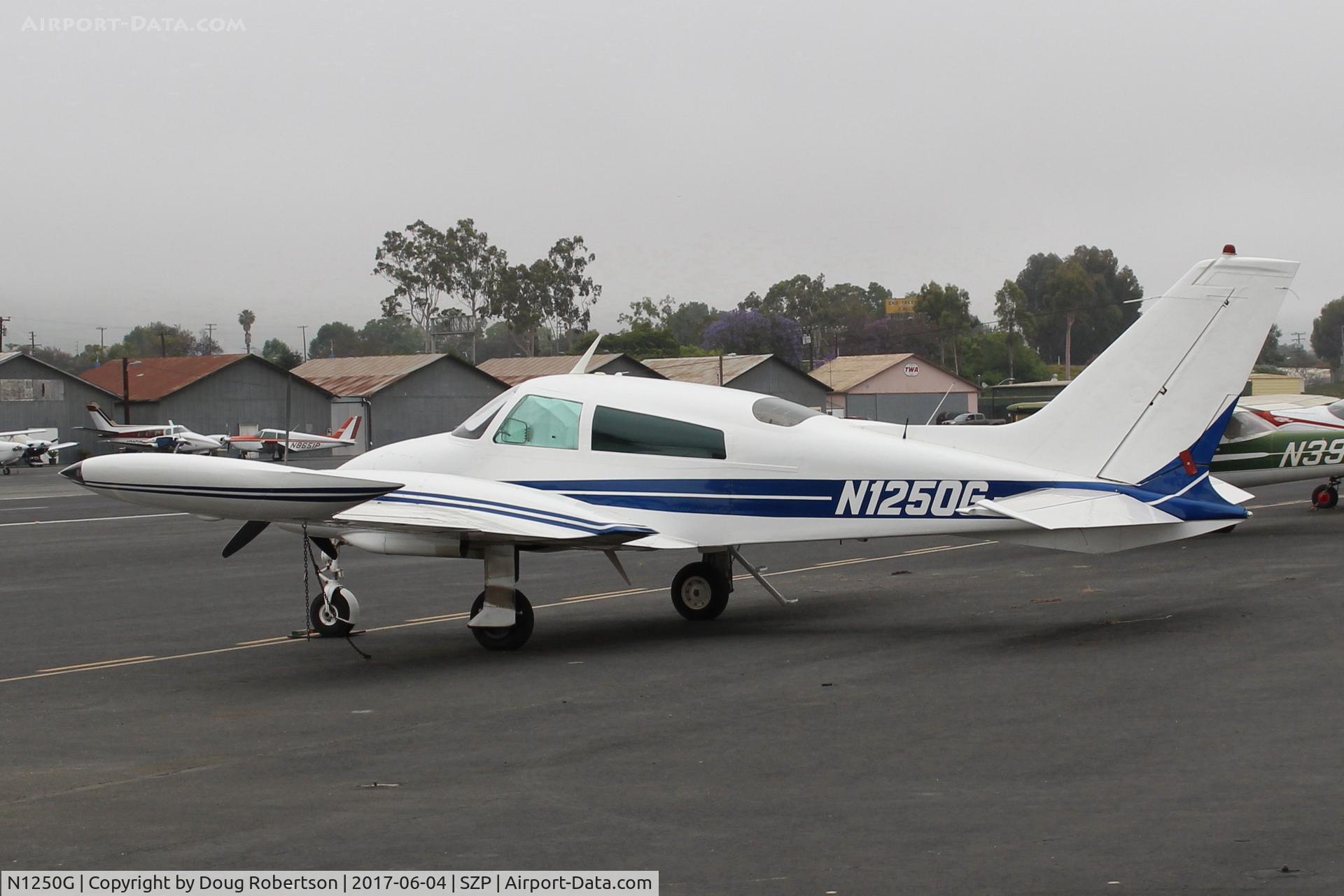 N1250G, 1974 Cessna 310Q C/N 310Q1101, 1974 Cessna 310Q, two Continental IO-470-VO 260 Hp each at 2,625 rpm, tip tanks std., 6 seats