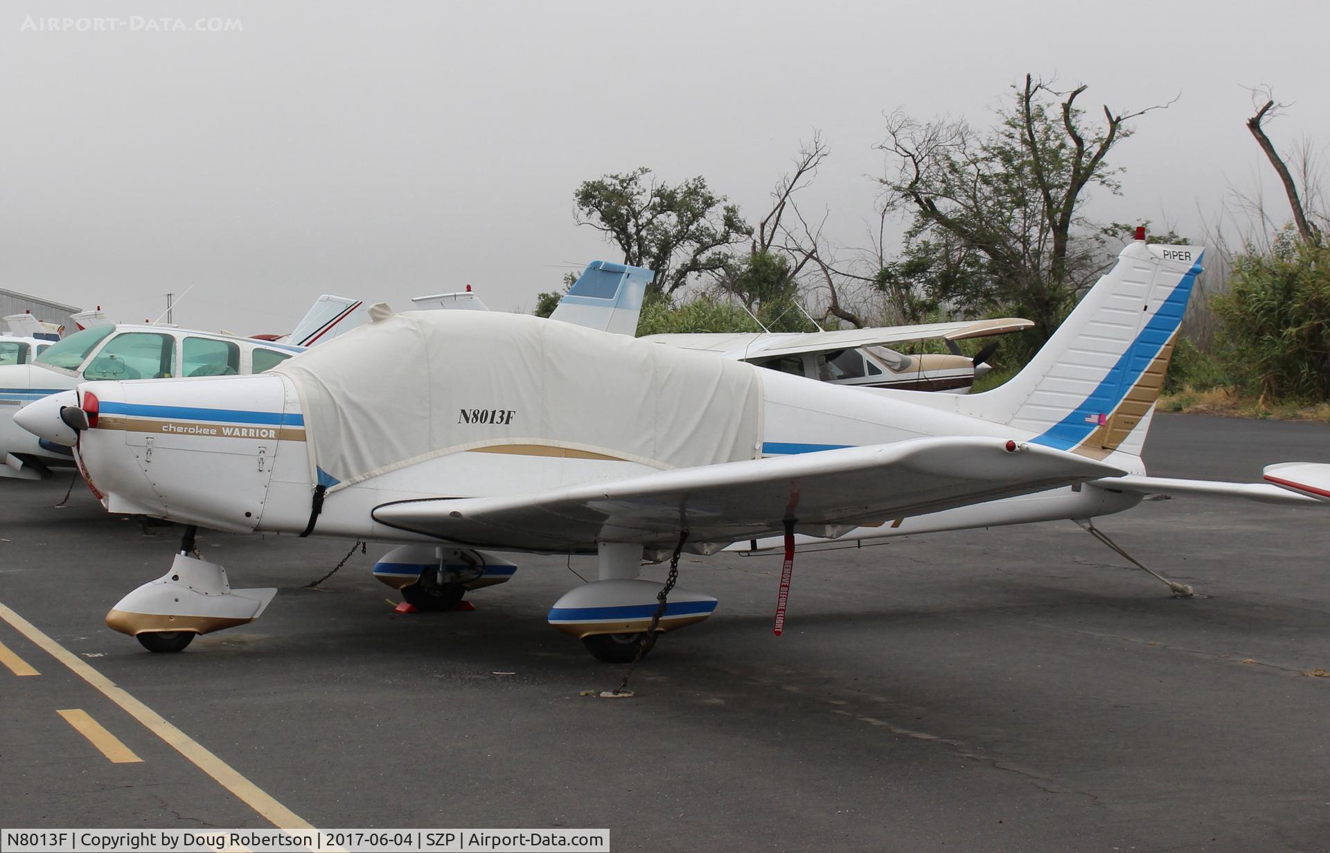 N8013F, 1976 Piper PA-28-151 Cherokee Warrior C/N 28-7715252, 1976 Piper PA-28-151 WARRIOR, Lycoming O-320-E2D 150 Hp