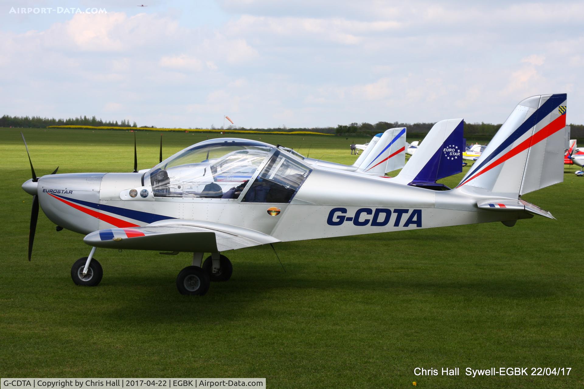 G-CDTA, 2005 Cosmik EV-97 TeamEurostar UK C/N 2509, at the EV-97 fly in. Sywell