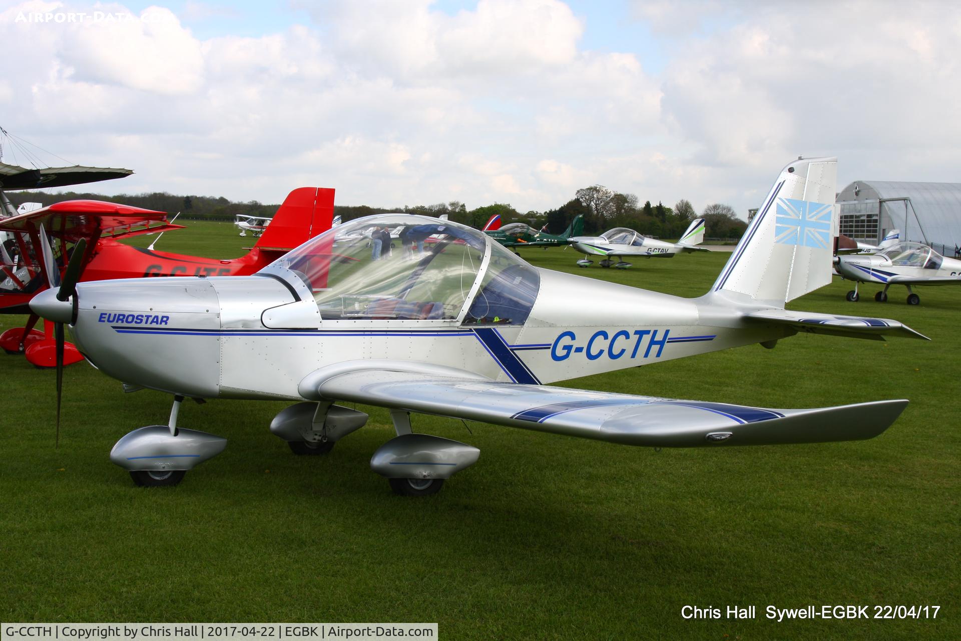G-CCTH, 2004 Cosmik EV-97 TeamEurostar UK C/N 2005, at the EV-97 fly in. Sywell