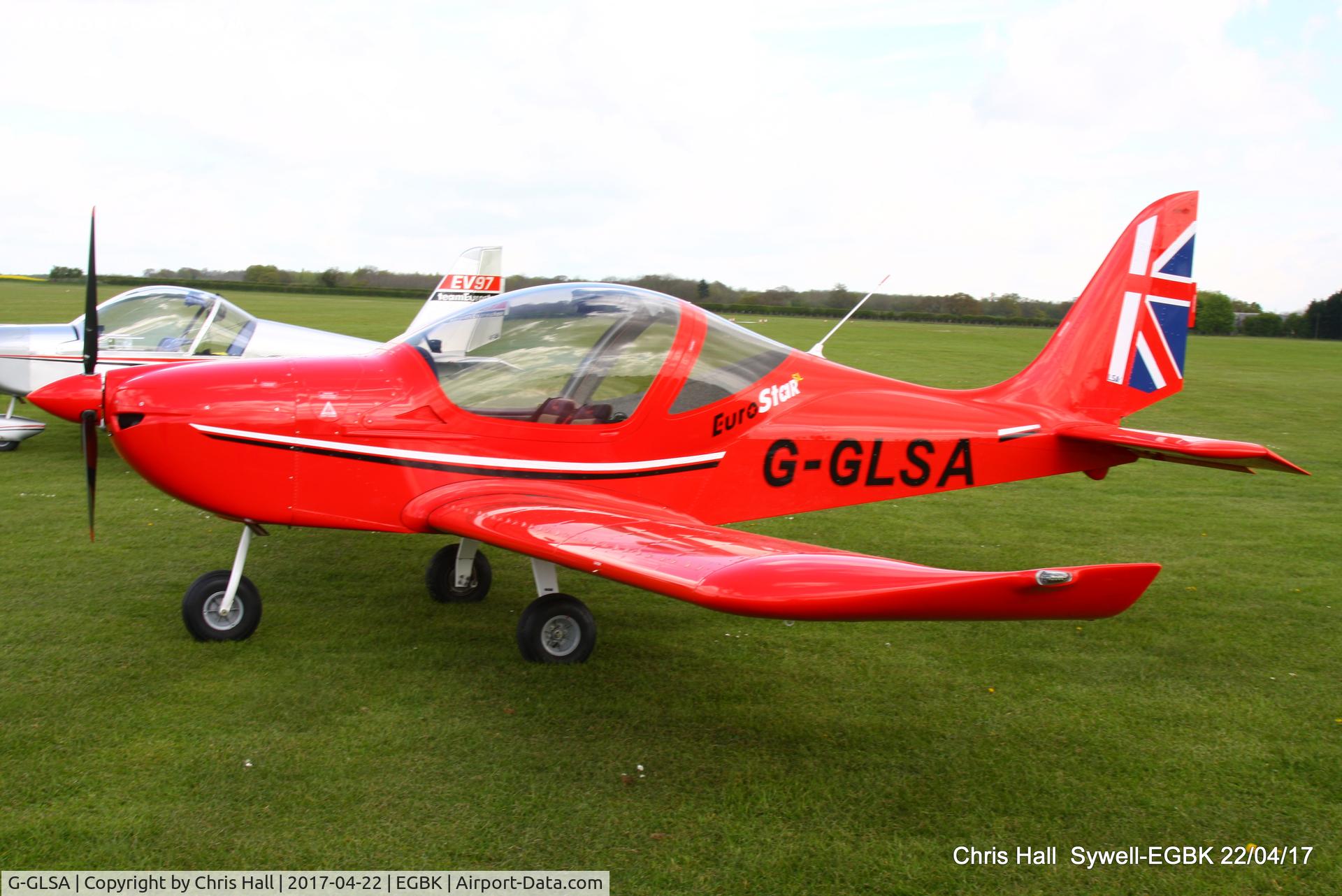 G-GLSA, 2015 Evektor EV-97 Eurostar SL C/N 2014-4216, at the EV-97 fly in. Sywell