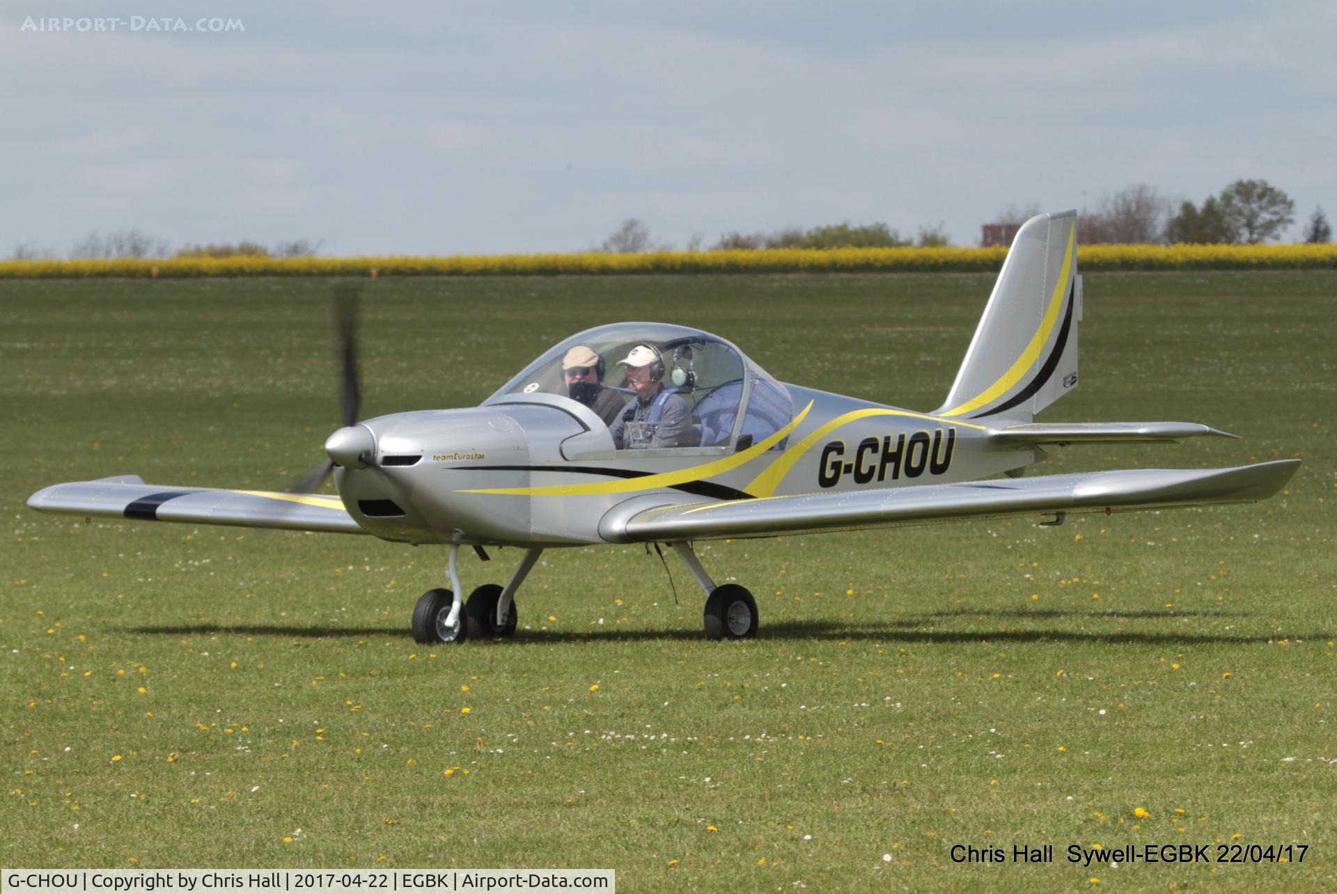 G-CHOU, 2012 Cosmik EV-97 TeamEurostar UK C/N 4102, at the EV-97 fly in. Sywell