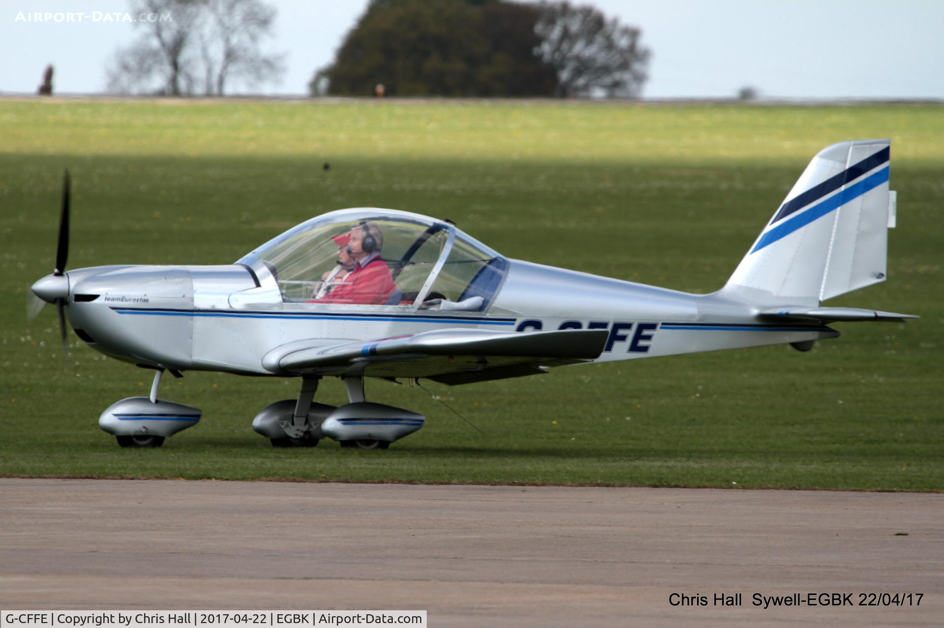 G-CFFE, 2008 Cosmik EV-97 TeamEurostar UK C/N 3211, at the EV-97 fly in. Sywell