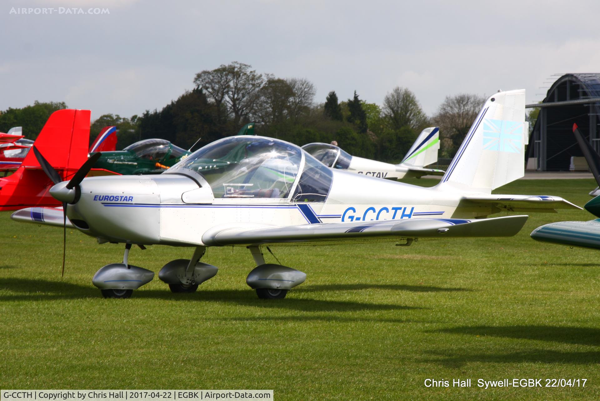 G-CCTH, 2004 Cosmik EV-97 TeamEurostar UK C/N 2005, at the EV-97 fly in. Sywell