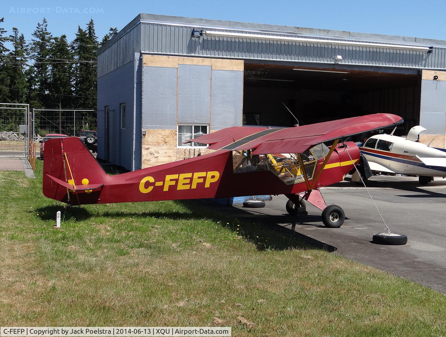 C-FEFP, 2005 Custom Flight Light Star C/N 001, C-FEFP at Qualicum Beach airport