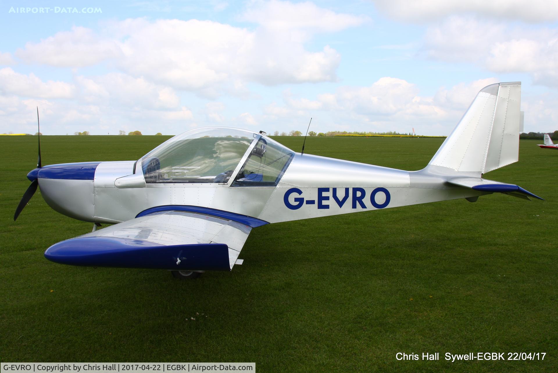 G-EVRO, 2004 Aerotechnik EV-97 Eurostar C/N PFA 315-14137, at the EV-97 fly in. Sywell