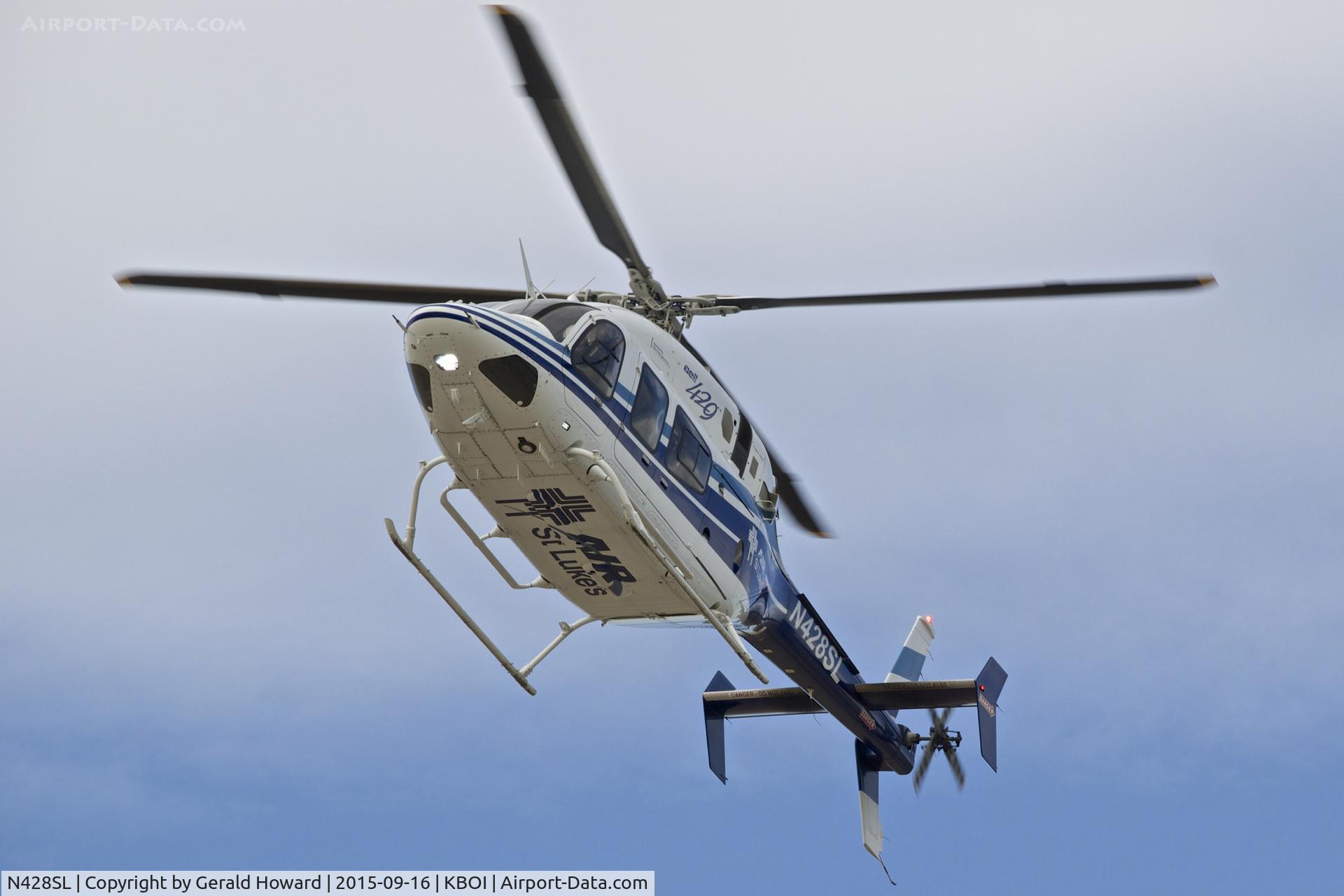 N428SL, 2010 Bell 429 GlobalRanger C/N 57014, Approaching Aviation Air landing pad.